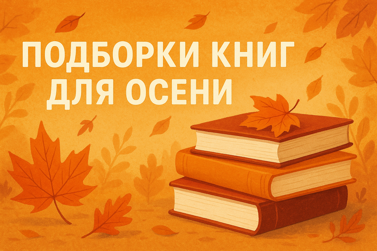 Подборка книг для осени #1
