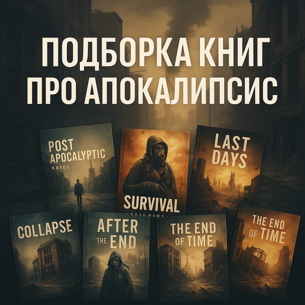 Подборка книг про апокалипсис #1