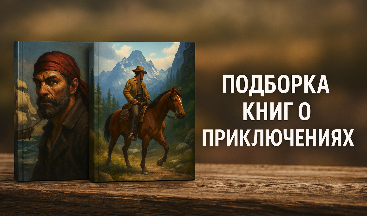 Подборка книг о приключениях  #1